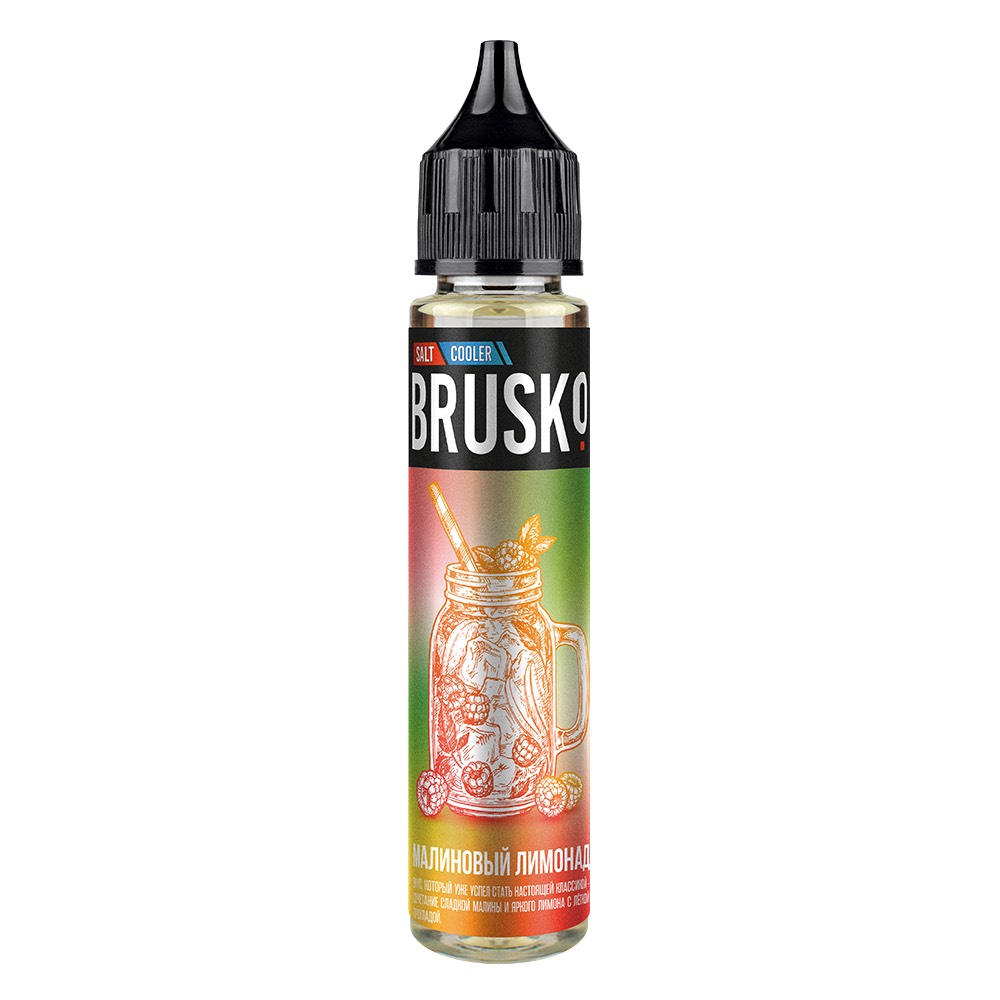 Жидкость - Brusko - Salt 20 - Малиновый лимонад - 30 ml