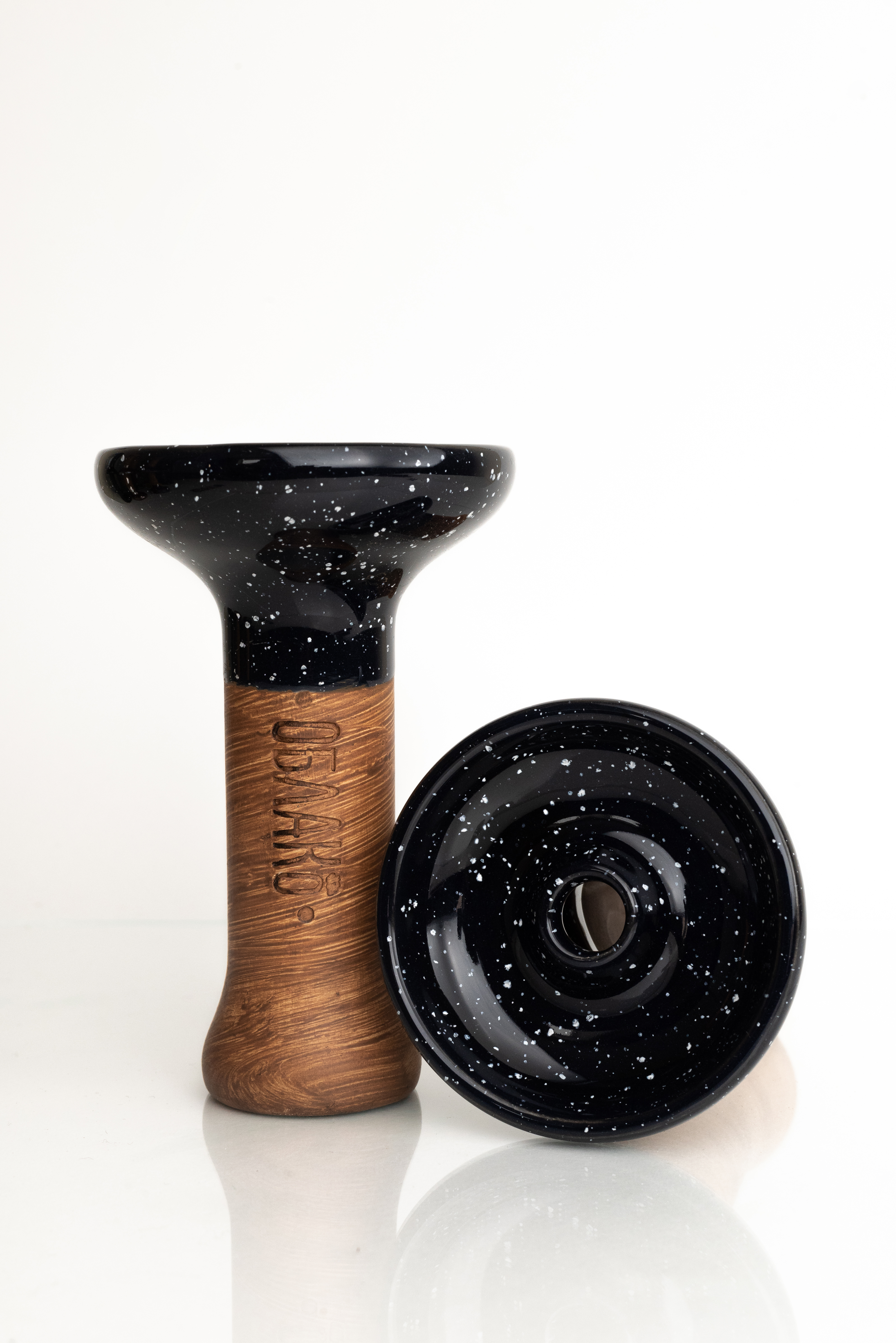 Чаша для кальяна - Облако - S - Phunnel Glaze - черный космос ( фанэл )