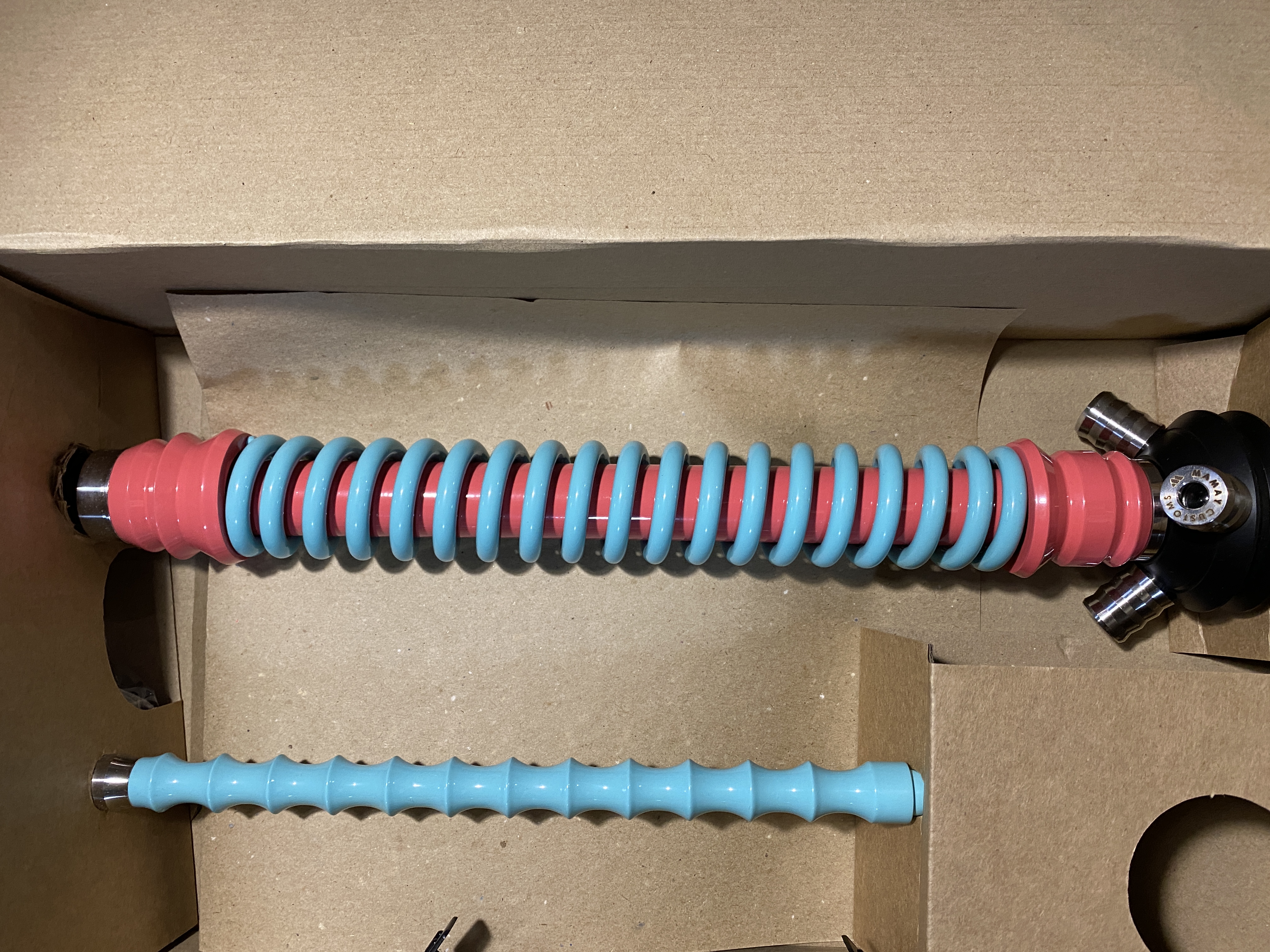 Кальян - Mamay - Coilovers - ( Кораловый - Мята )