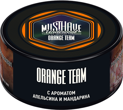 Табак для кальяна - Must Have - Orange Team ( с ароматом мандарин, апельсин ) - small size - 25 г