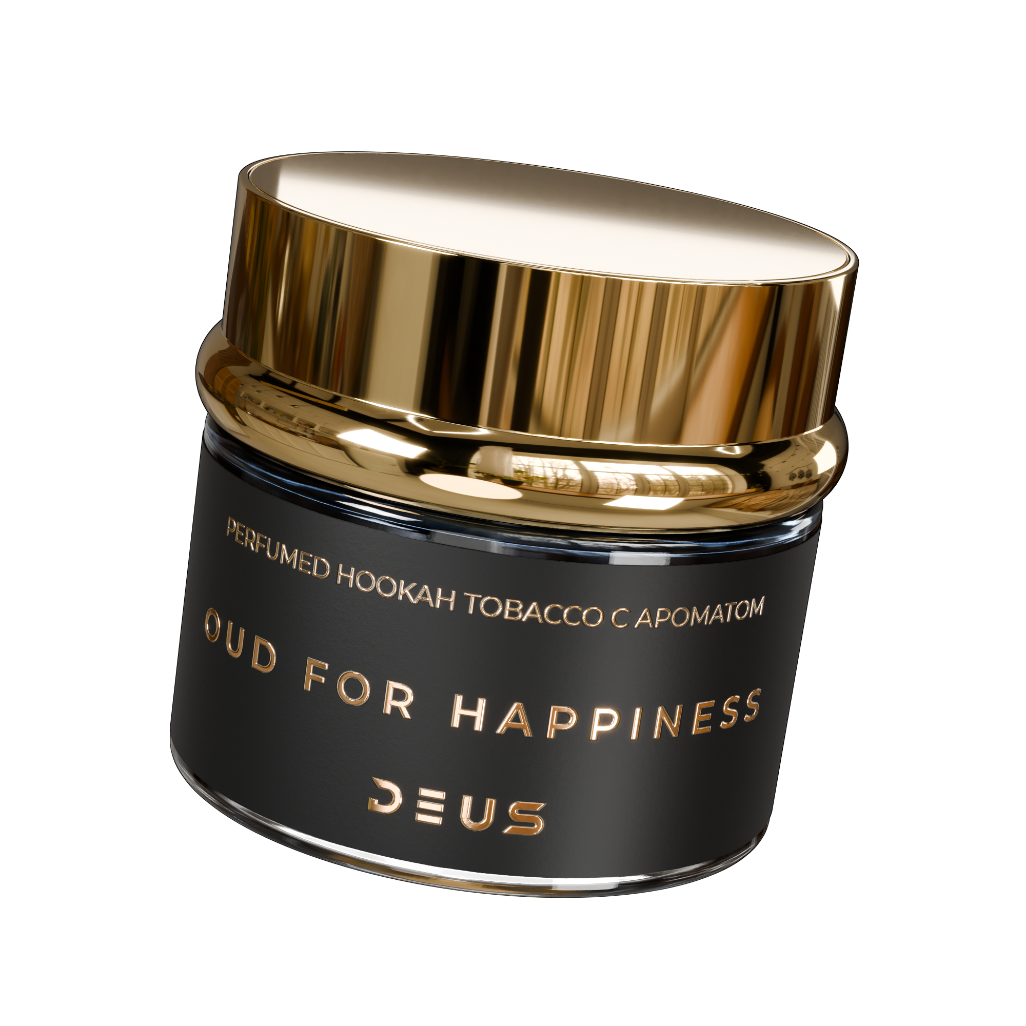 Табак для кальяна - Deus - Perfume - Oud Of Happiness ( с ароматом древесных прянностей ) - 40 г