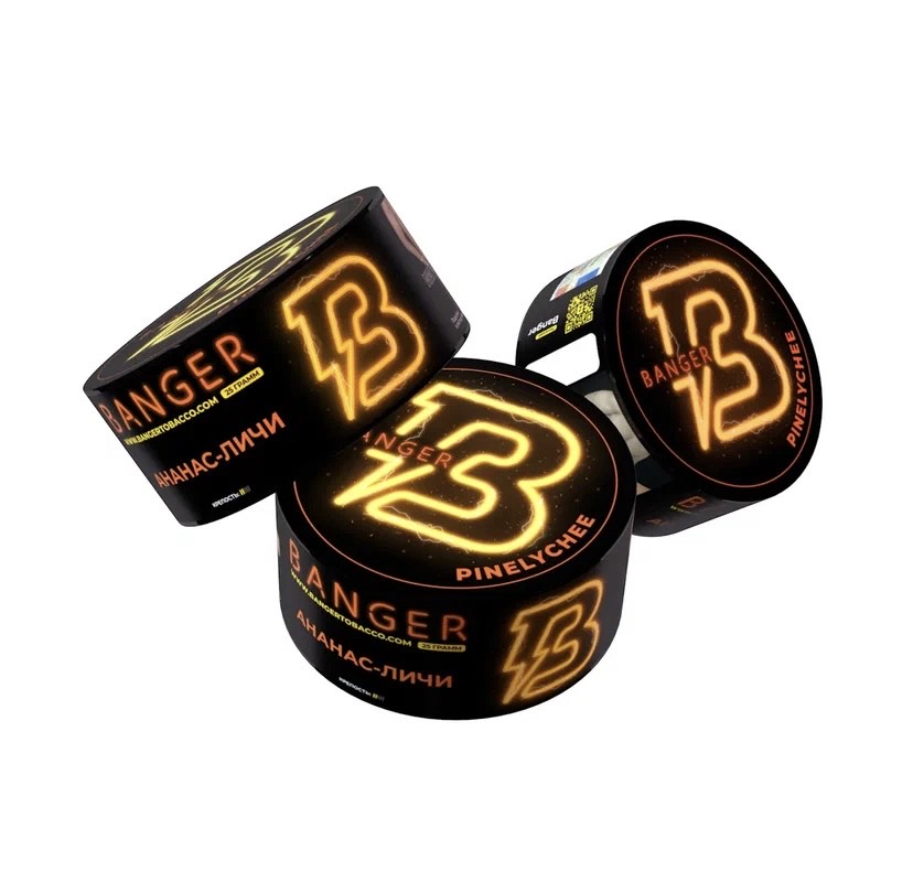 Табак для кальяна - Banger - PineLychee - ( с ароматом Ананас и Личи ) - 25 г