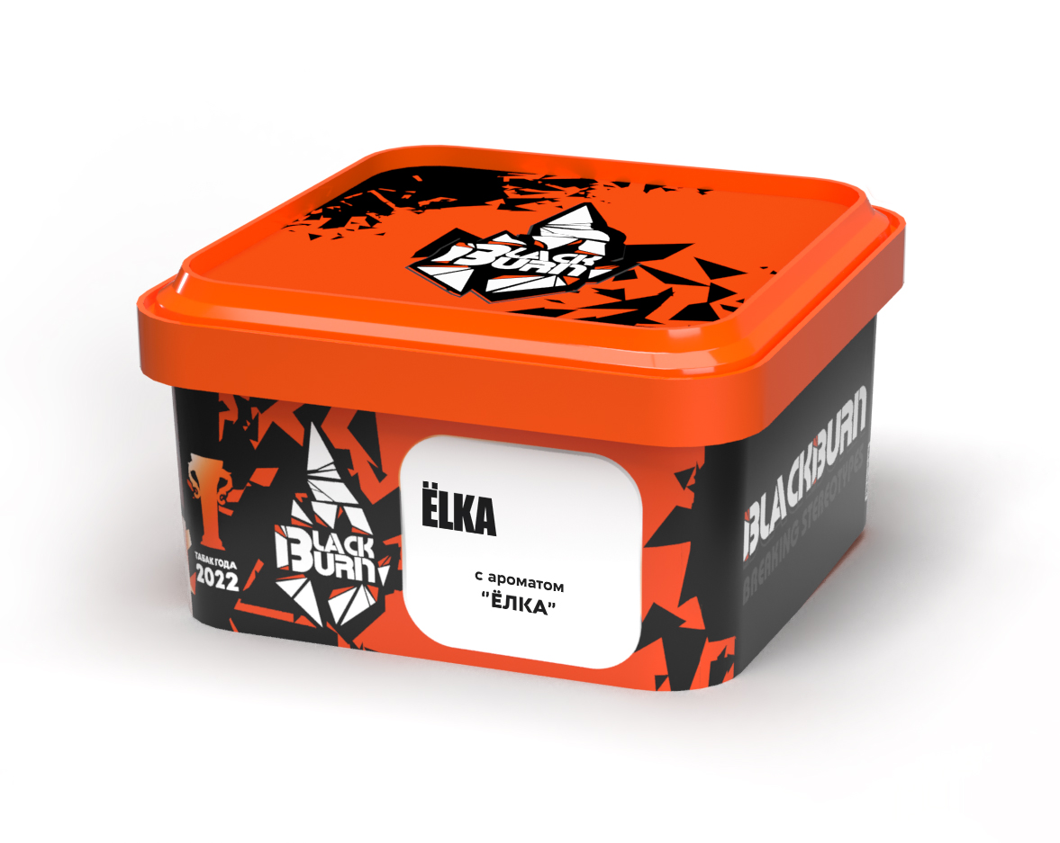 Табак для кальяна - BlackBurn - ELKA - ( с ароматом елка ) - 200 г