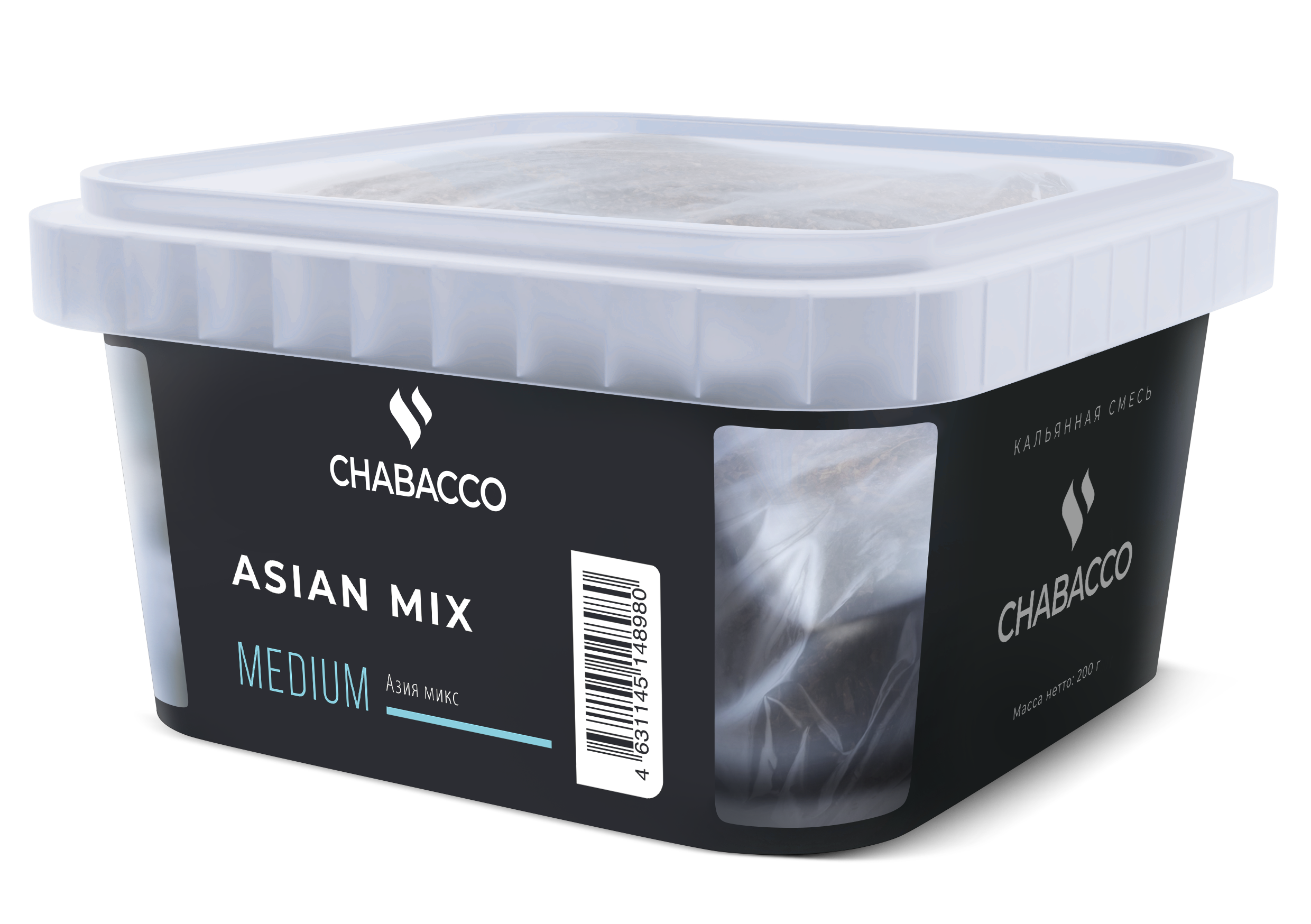 Бестабачная смесь для кальяна - Chabacco - Medium - ASIAN MIX ( с ароматом тропических фруктов ) - 200 г