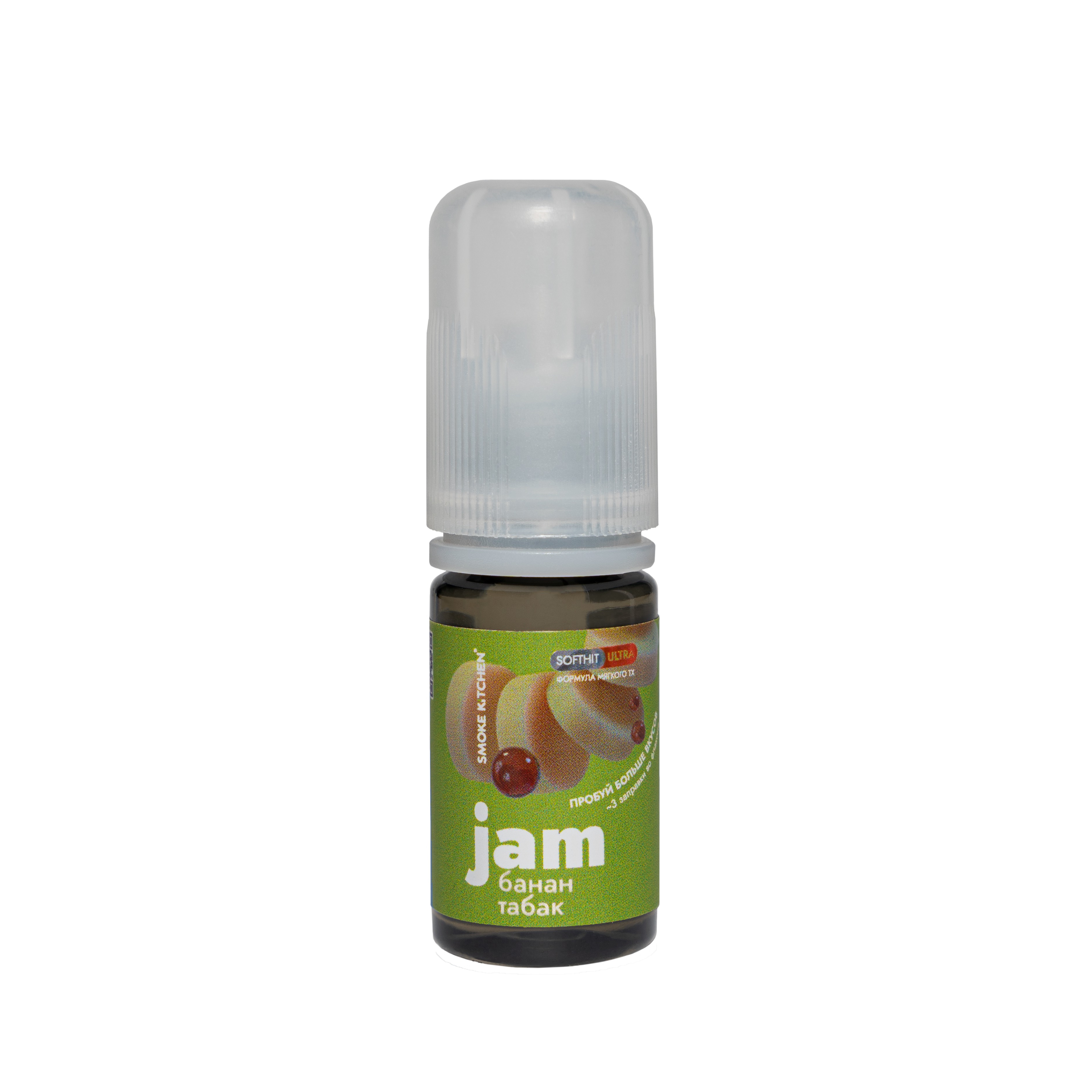 Жидкость - Smoke Kitchen - Jam - Банан табак - ULTRA salt - 10 ml