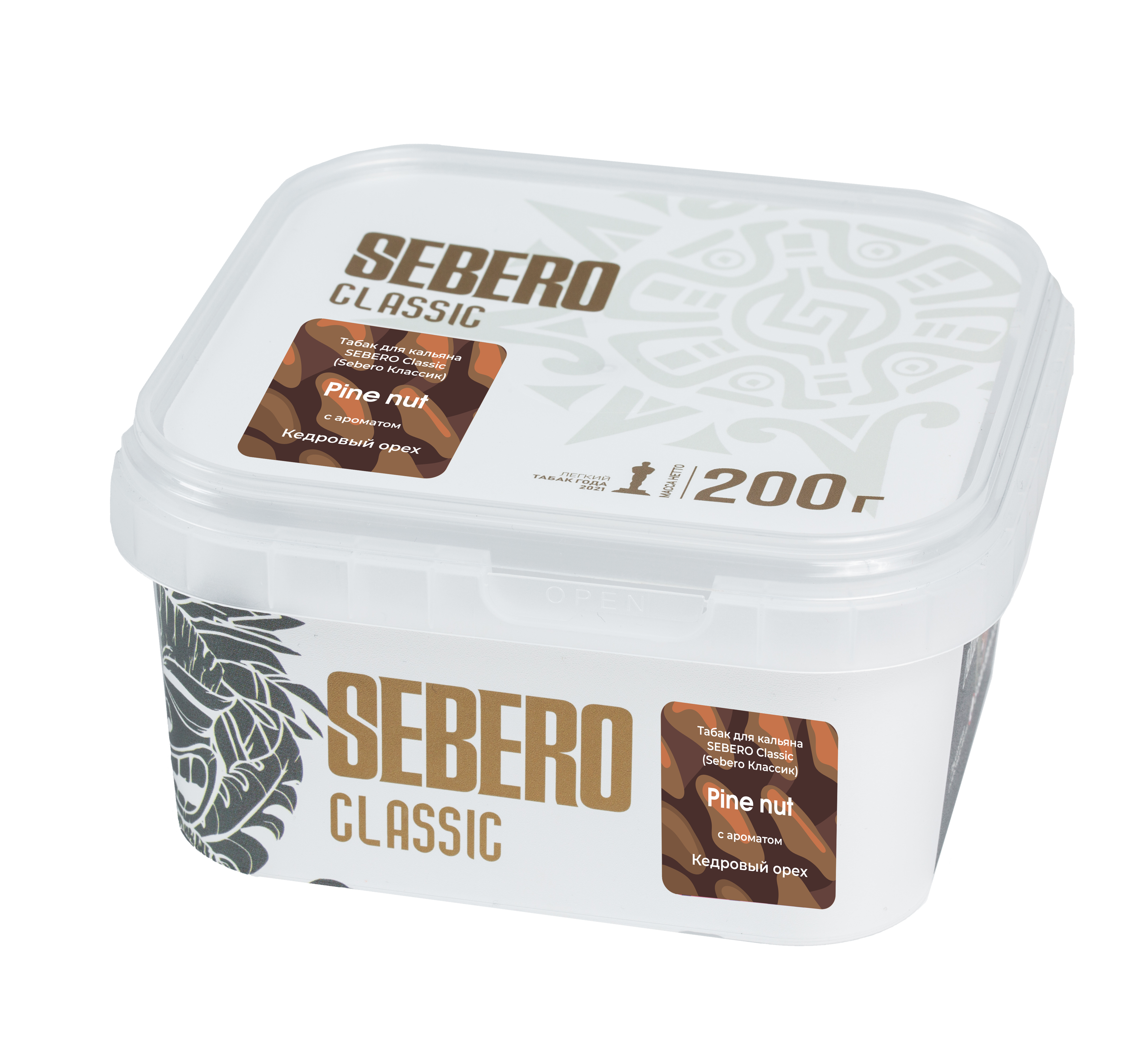 Табак для кальяна - Sebero - PINE NUT ( с ароматом кедровый орех ) - 200 г