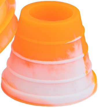 Уплотнитель для чаши - MH - ( кислотный оранжевый + белый )