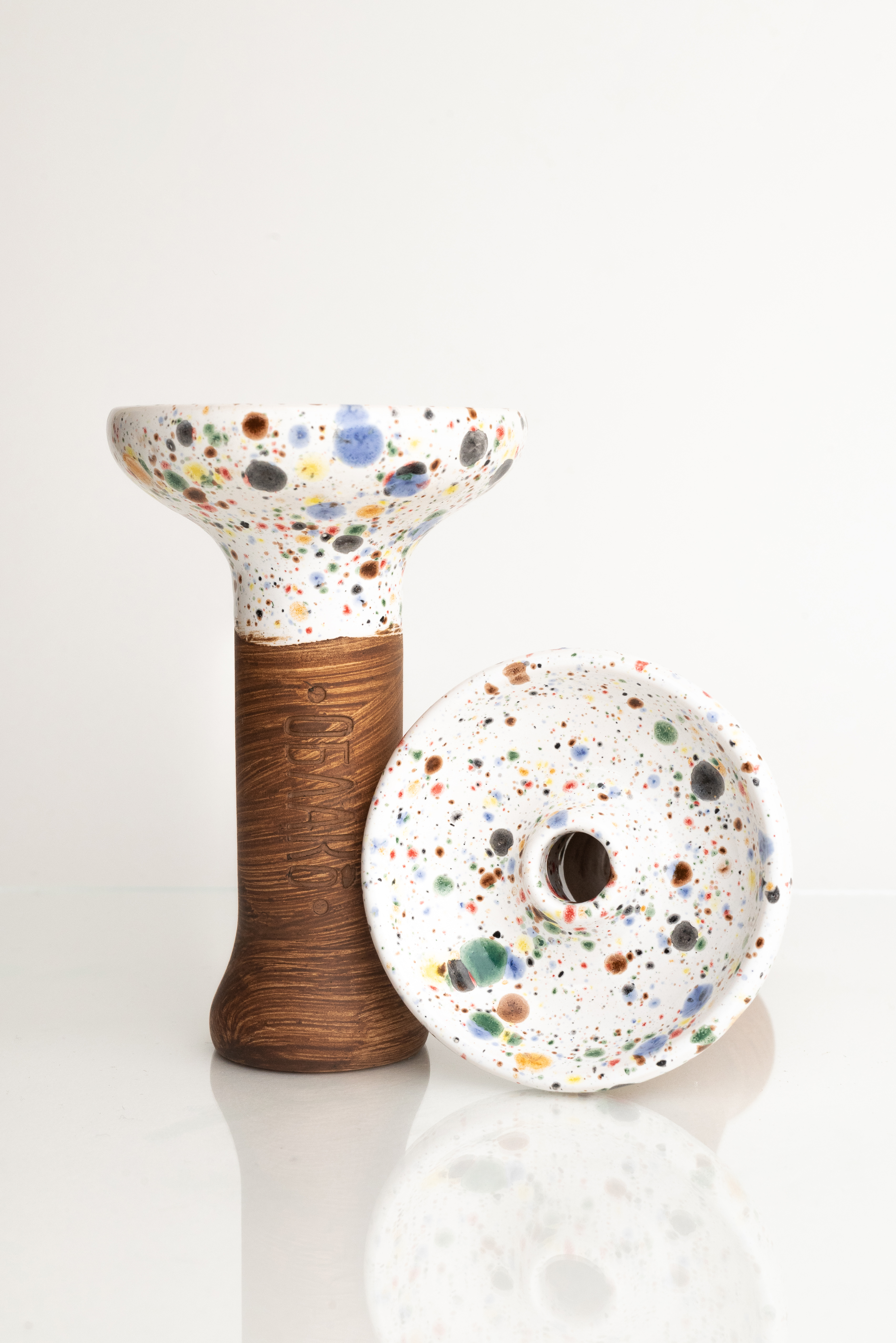 Чаша для кальяна - Облако - M - Phunnel Glaze - скитлз ( фанэл )