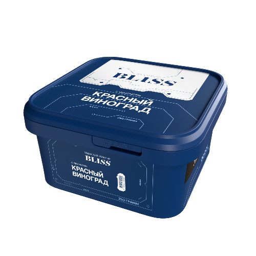 Табак для кальяна - Bliss - КРАСНЫЙ ВИНОГРАД ( с ароматом красный виноград ) - контейнер 250 г