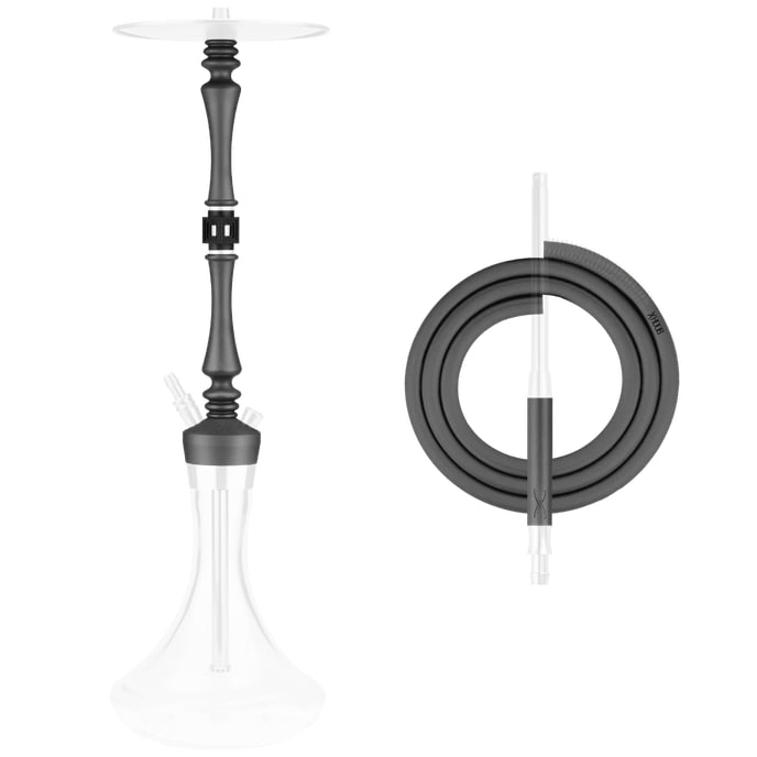 Кальян - Hoob - Mars Pro - Space gray ( Steel )