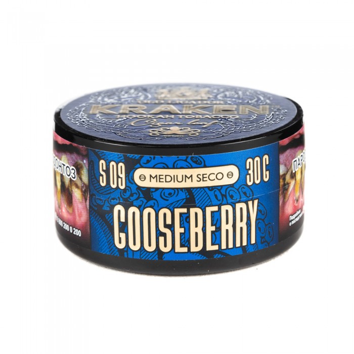 Табак для кальяна - Kraken - MS - Gooseberry ( с ароматом крыжовник ) - 30 г