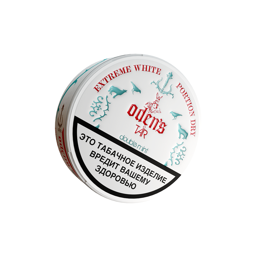 Жевательный табак - ODEN'S TAR - Double Mint - 16 г