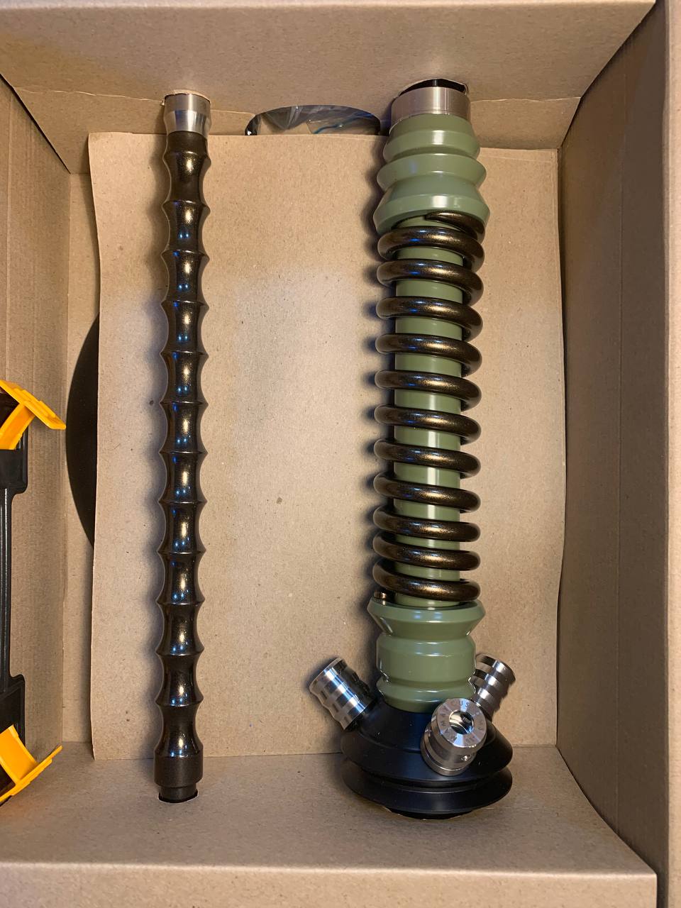 Кальян - Mamay - Coilovers Mini - ( Хаки шахта - бронза спираль )