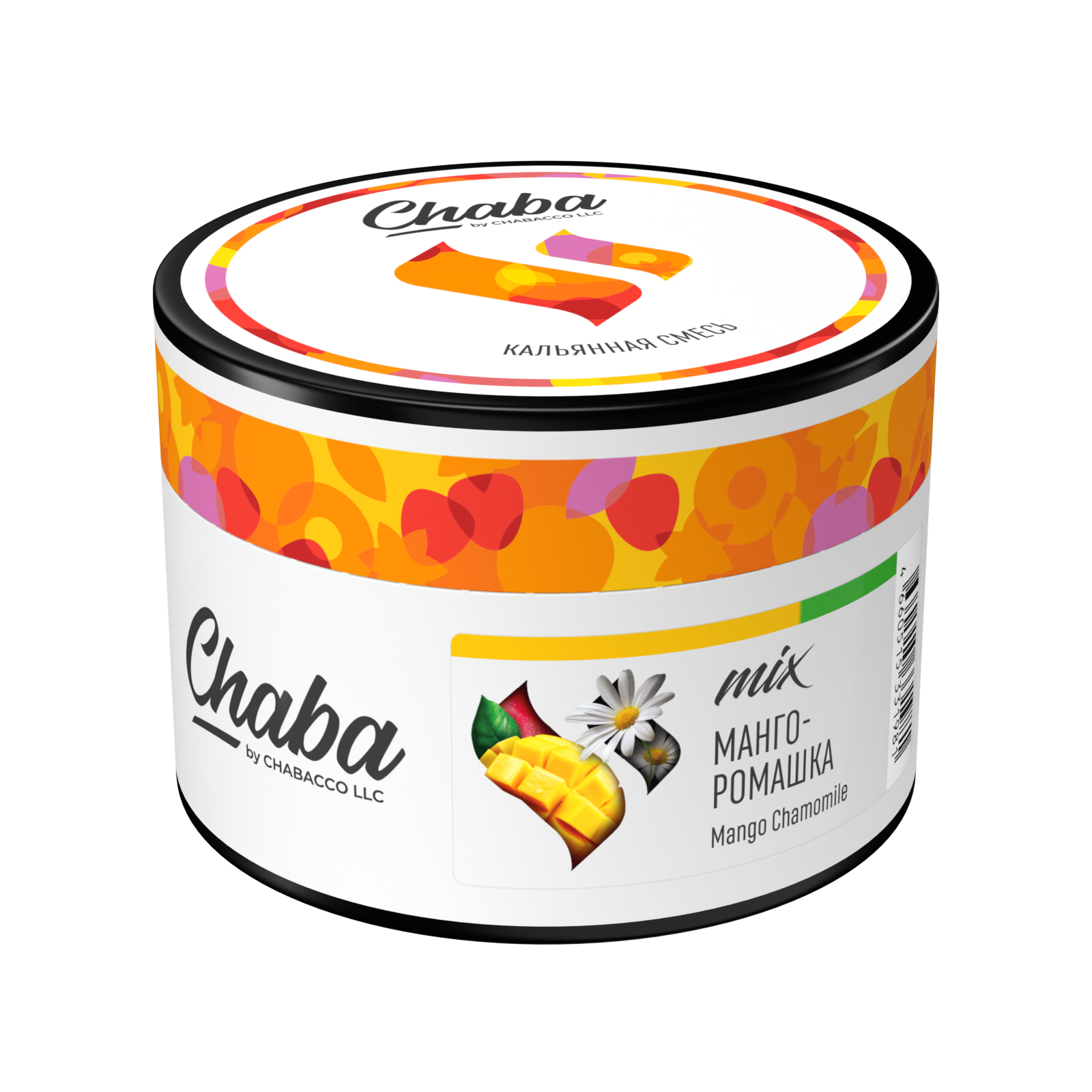 Бестабачная смесь для кальяна - Chaba Mix - Mango Chamomile ( с ароматом манго-ромашка ) - 40 г