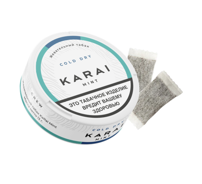 Жевательный табак - Ka Rai - Mint - 13 г ( блок 6 штук )