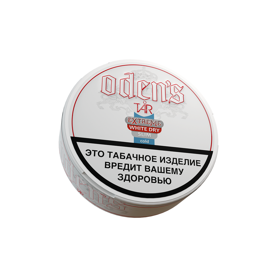 Жевательный табак - ODEN'S TAR - White Dry SLIM - 13 г
