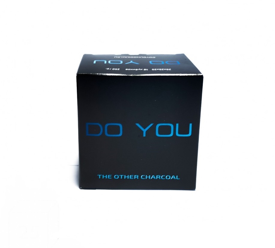 Уголь - Do you - 2.5 cube - 250 г ( 18 кубиков )