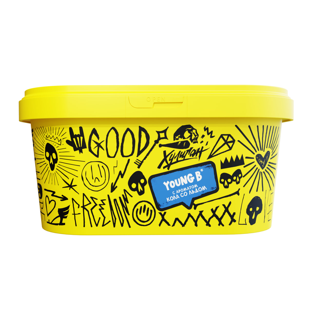 Табак для кальяна - Хулиган - YOUNG B ( с ароматом холодная кола ) - 200 г