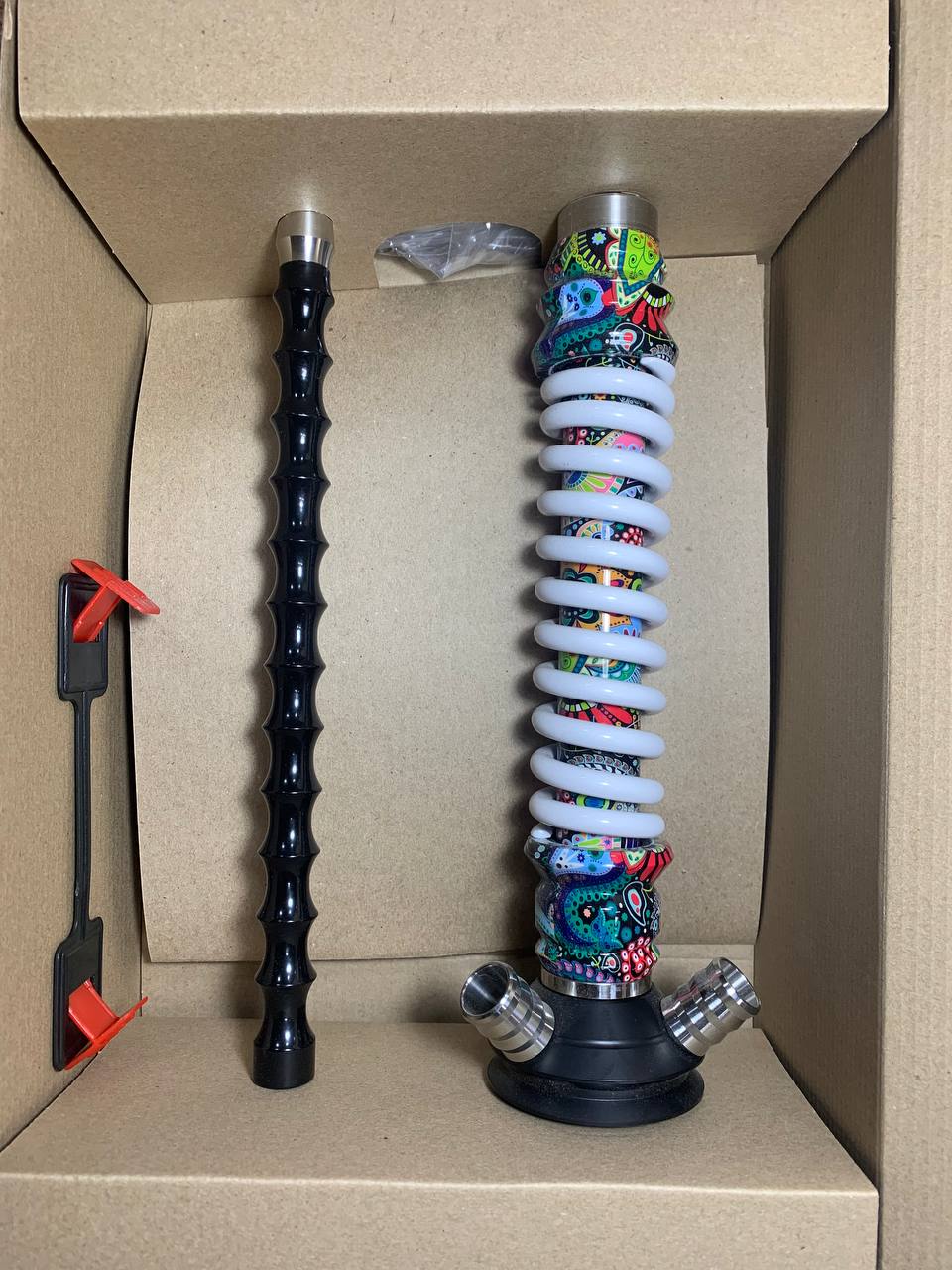 Кальян - Mamay - Coilovers Mini - ( Flowers - Белая спираль )