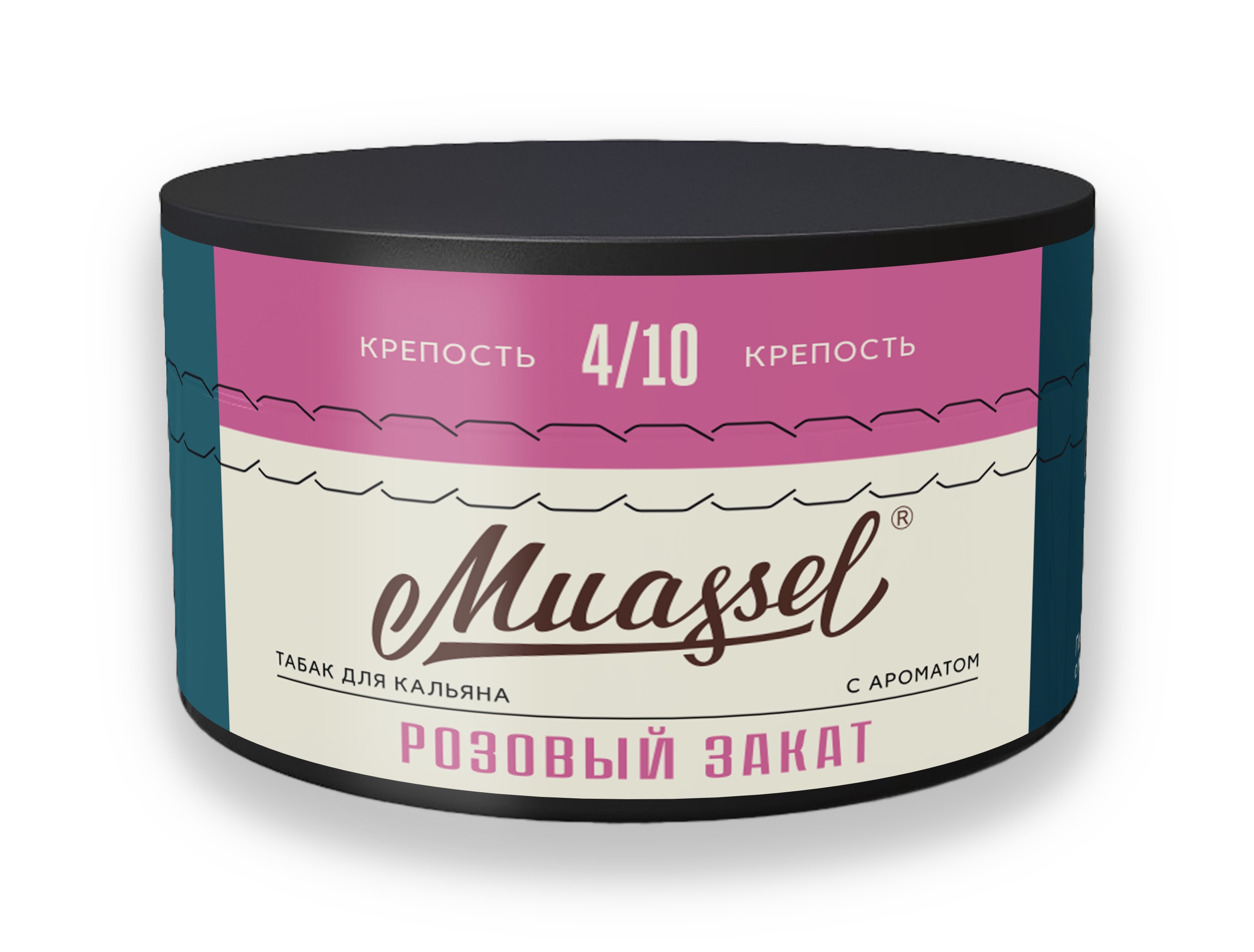 Табак для кальяна - Muassel Medium 4/10 - РОЗОВЫЙ ЗАКАТ ( с ароматом цветы, ягоды ) - 200 г