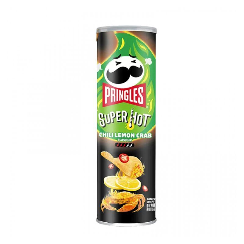 Чипсы Pringles - Со Вкусом Лимона и Краба - 110 г
