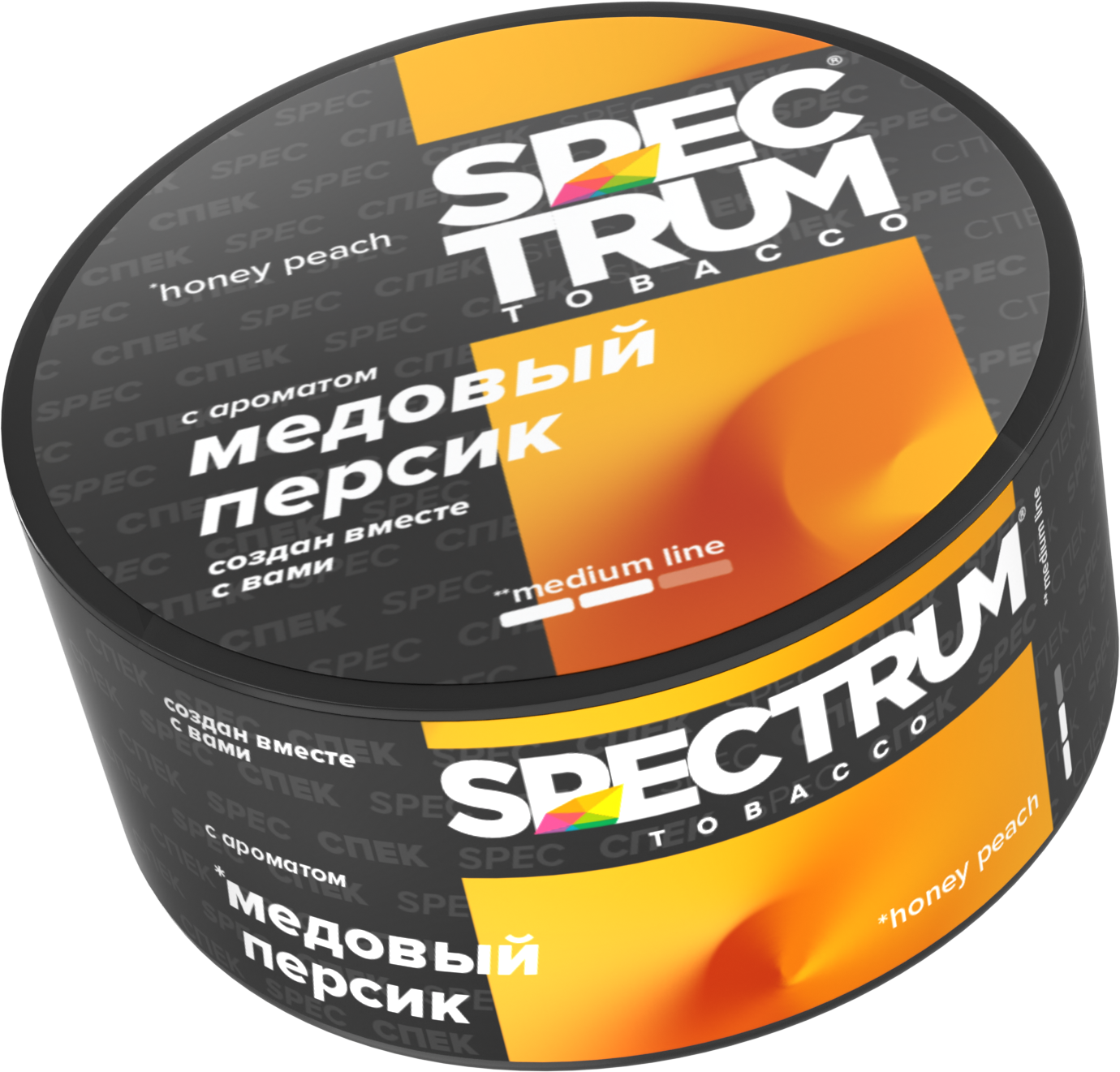Табак для кальяна - Spectrum MD - Honey Peach - ( с ароматом медовый персик ) - 25 г