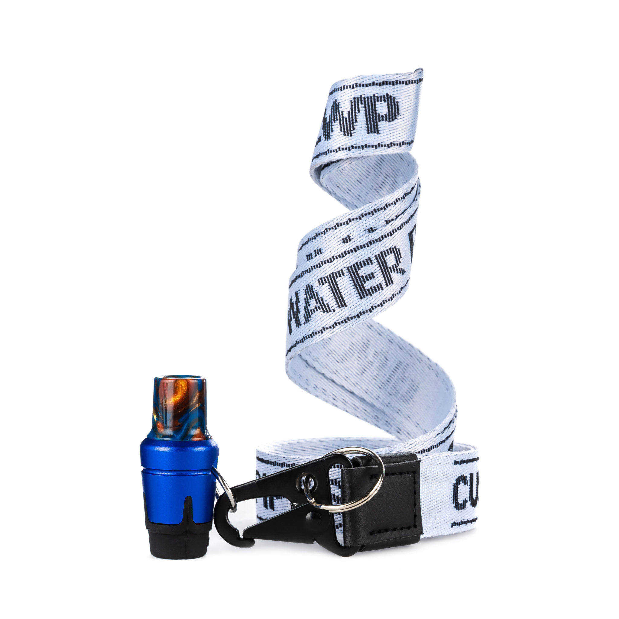 Персональный Мундштук - CWP - Bullet 2 - #2 Black/Blue - gold - blue