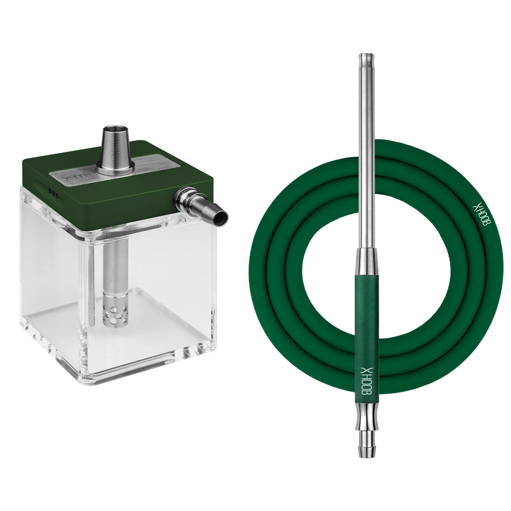 Кальян - Hoob - subAtom - British Rasing Green ( Steel ) (box)