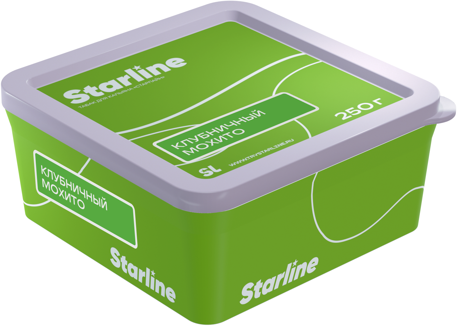 Табак для кальяна - Starline - МОХИТО КЛУБНИЧНЫЙ ( с ароматом клубничный мохито ) - 250 г