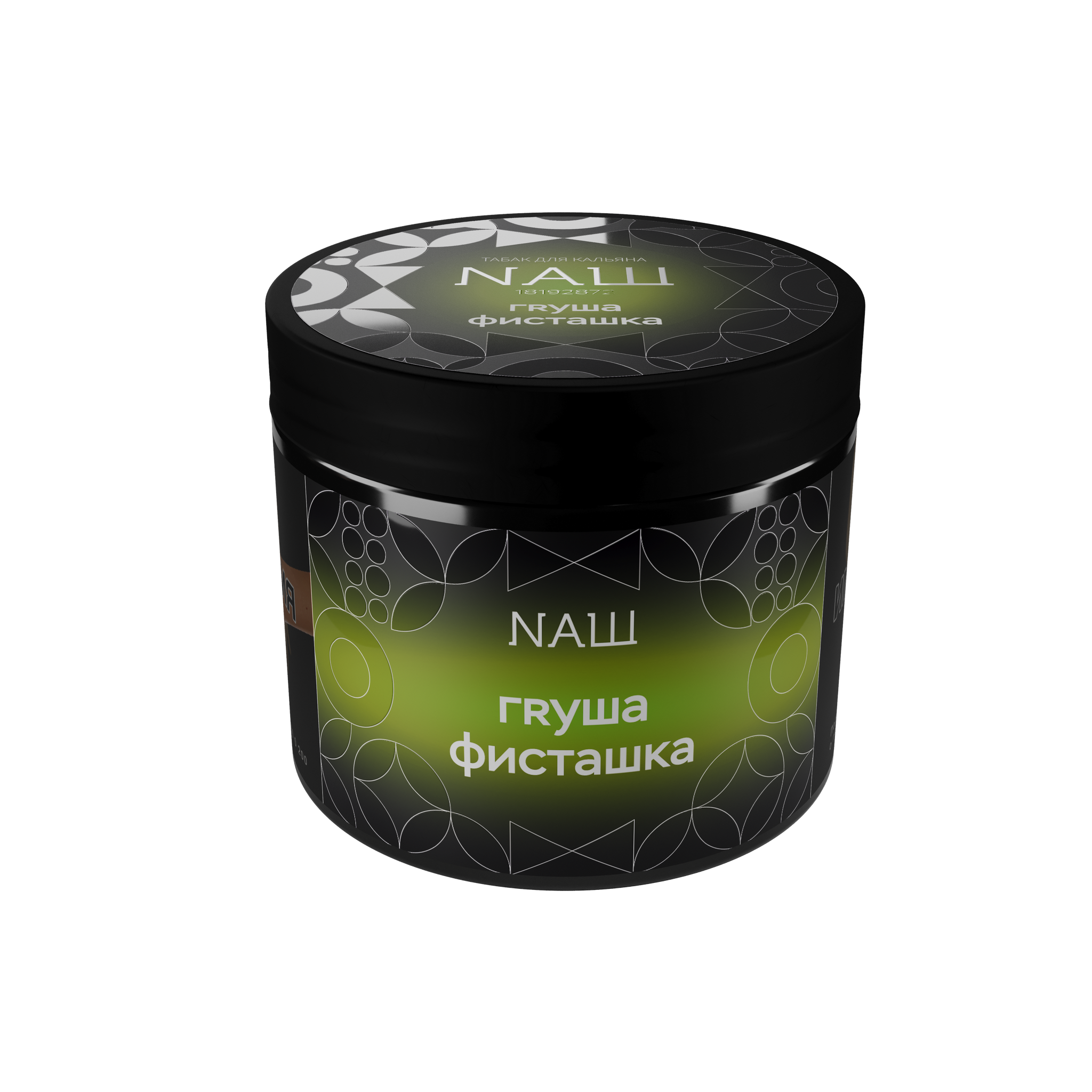 Табак для кальяна - Nаш Black - ГРУША ФИСТАШКА ( с ароматом груша фисташка ) - 200 г