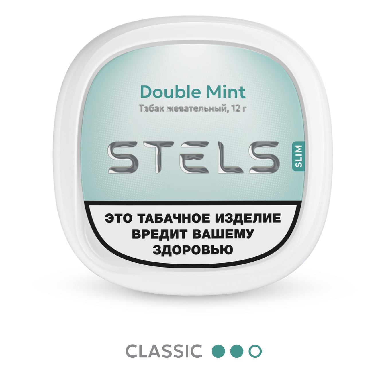 Жевательный табак - STELS by Plonq - Double Mint - 12 г