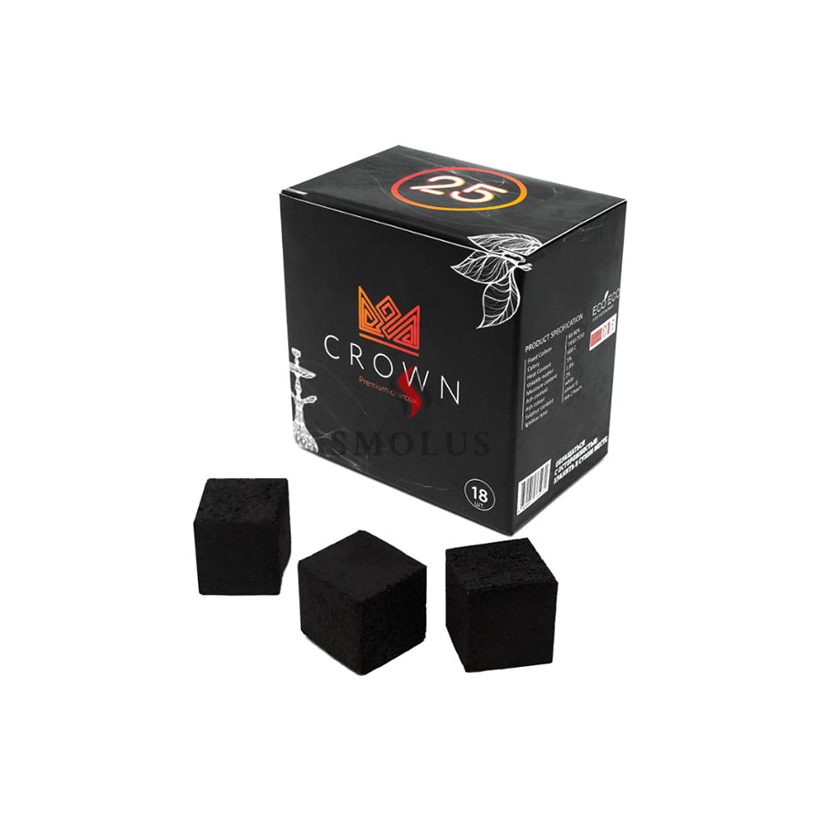 Уголь - Crown - 2.5 cube - 250 гр