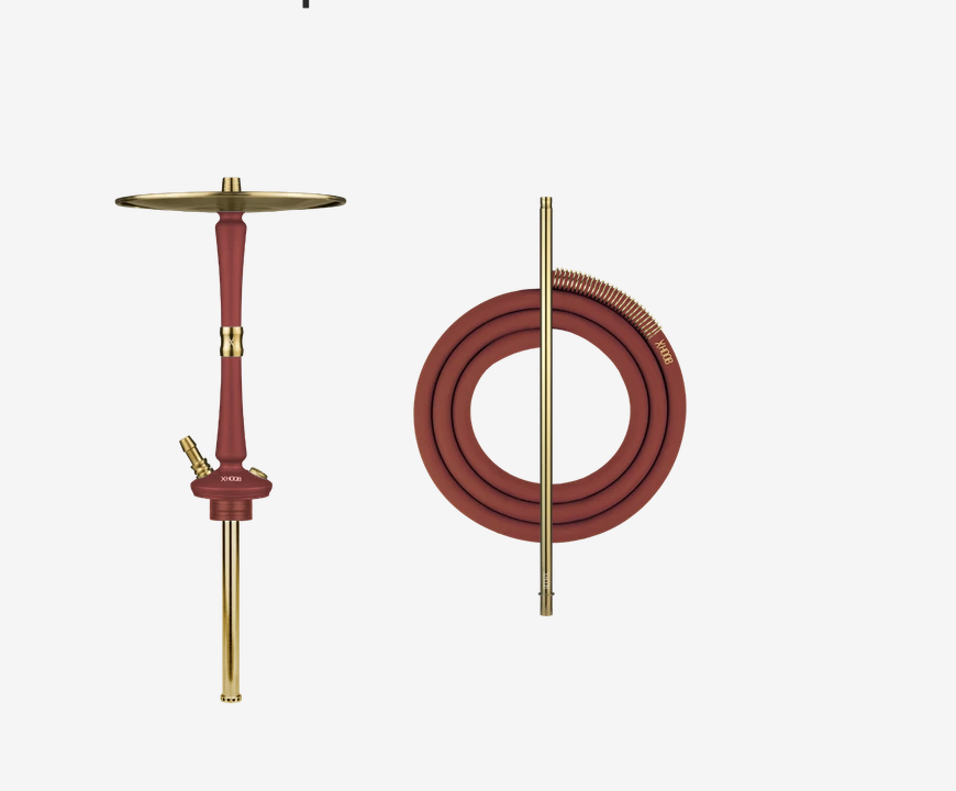 Кальян - Hoob - Go - Wine Red ( Gold )