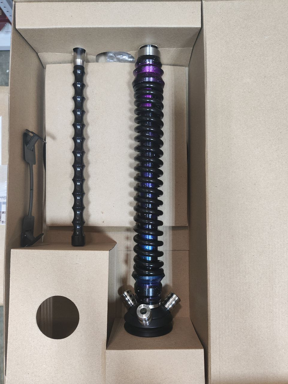 Кальян - Mamay - Coilovers - ( Space шахта - черная спираль )