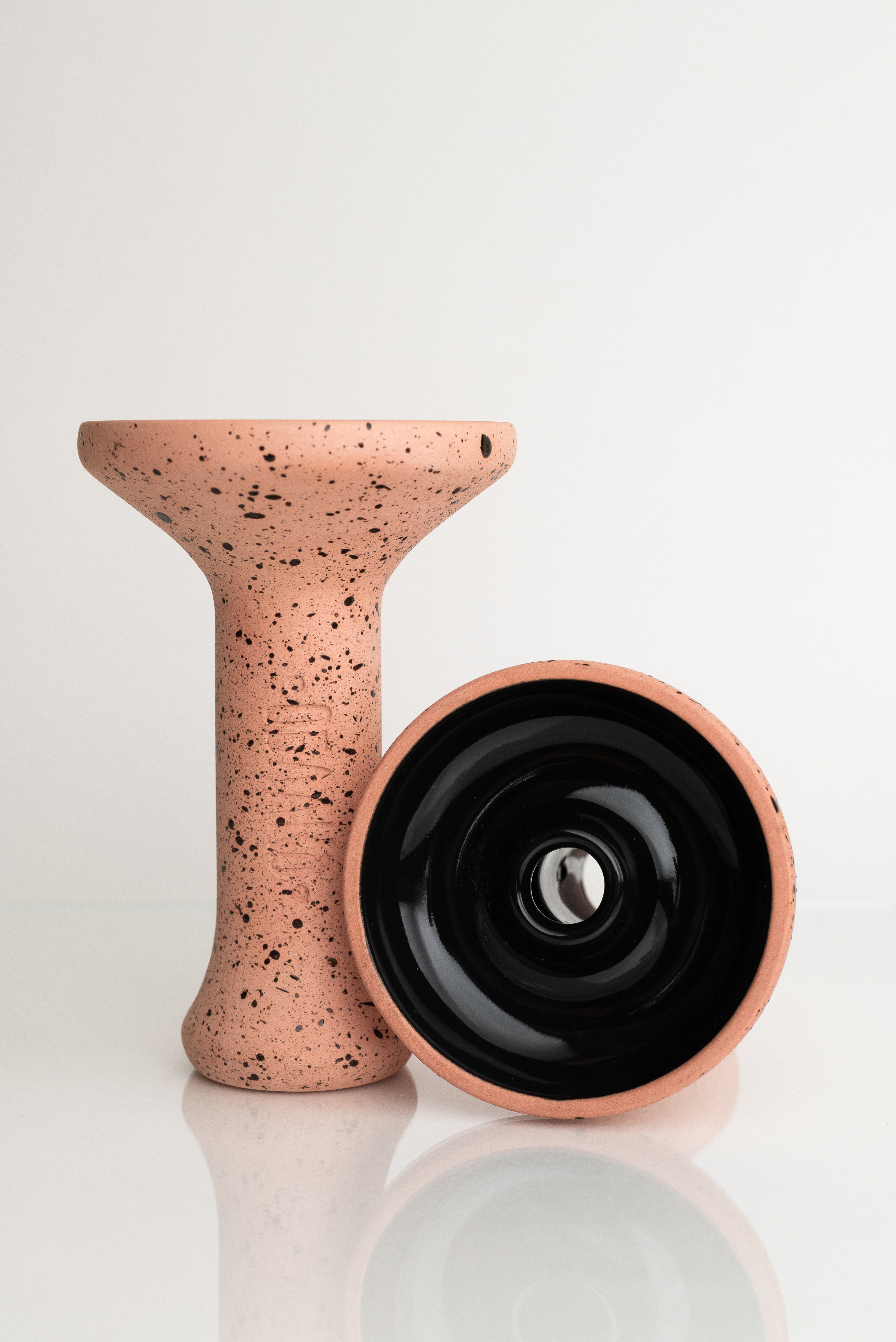 Чаша для кальяна - Облако - Mono - L - Phunnel - розовый с черной ( фанэл )