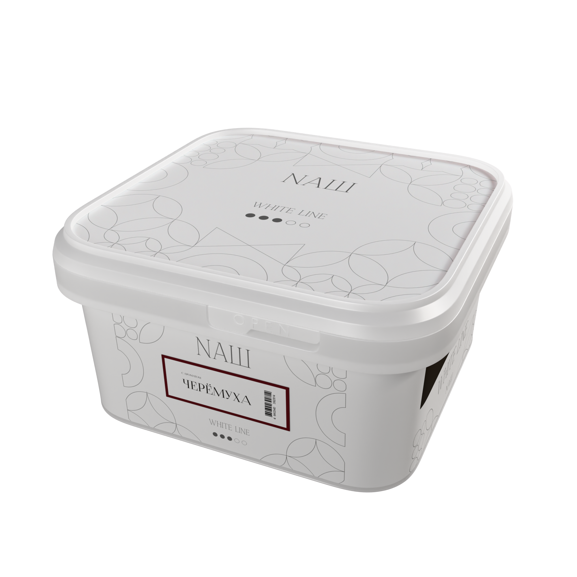 Табак для кальяна - NAШ - ЧЕРЕМУХА ( с ароматом черемуха ) - 200 г