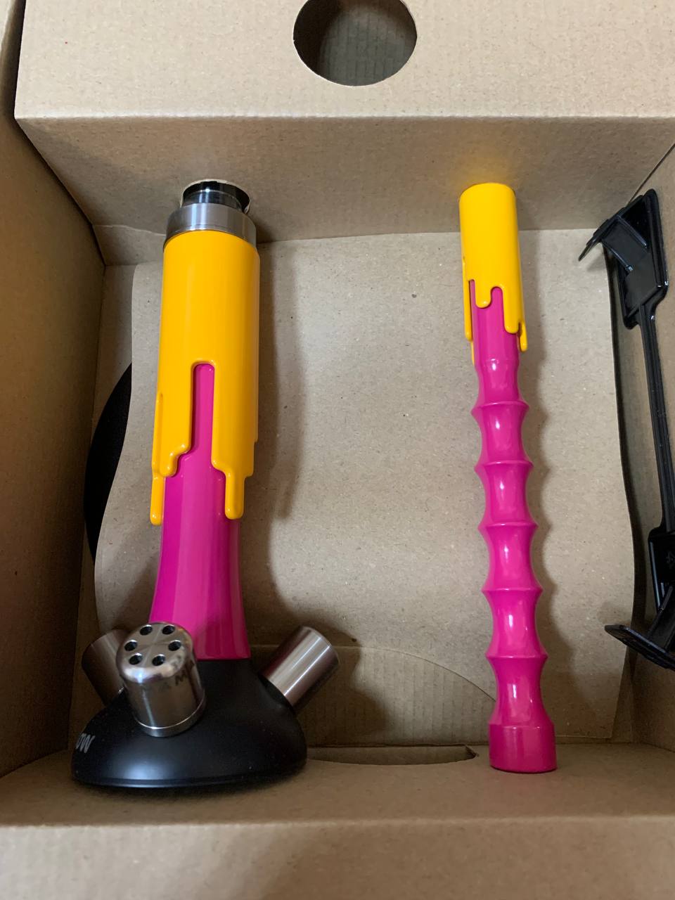 Кальян - Mamay - Flow - ( Фуксия - Желтый )