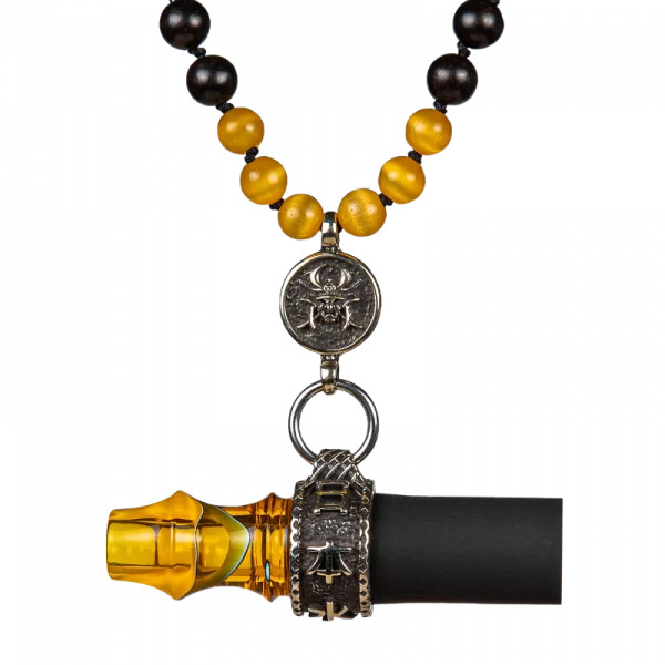 Персональный мундштук Japona Hookah - Samurai Beads - Yellow