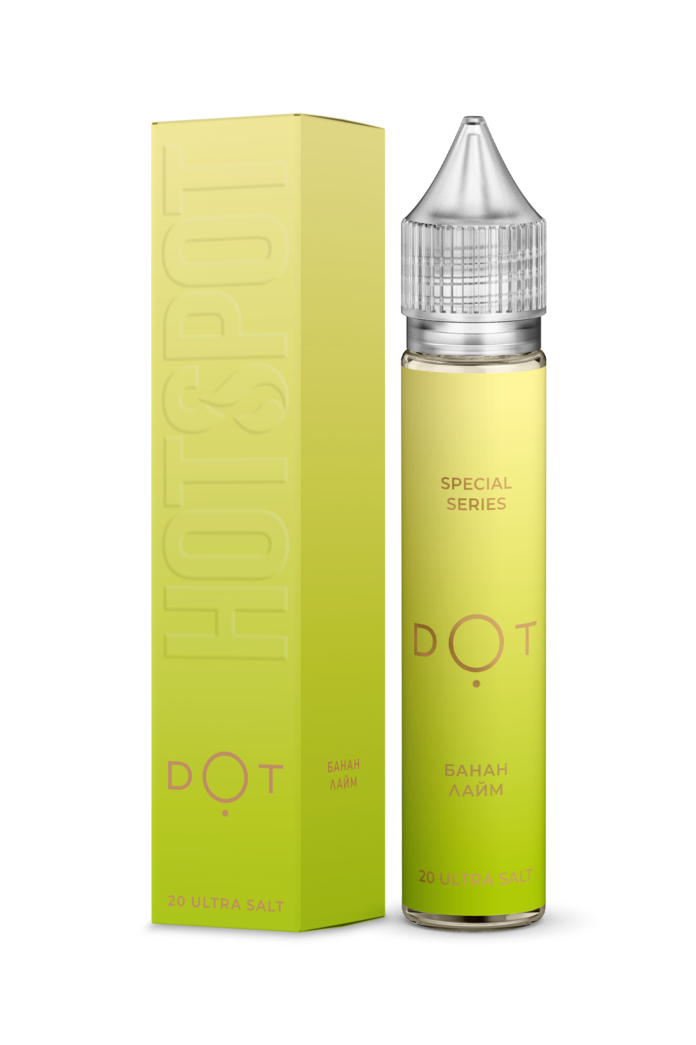Жидкость - Hotspot DOT - Ultra S - Банан Лайм - 30 ml