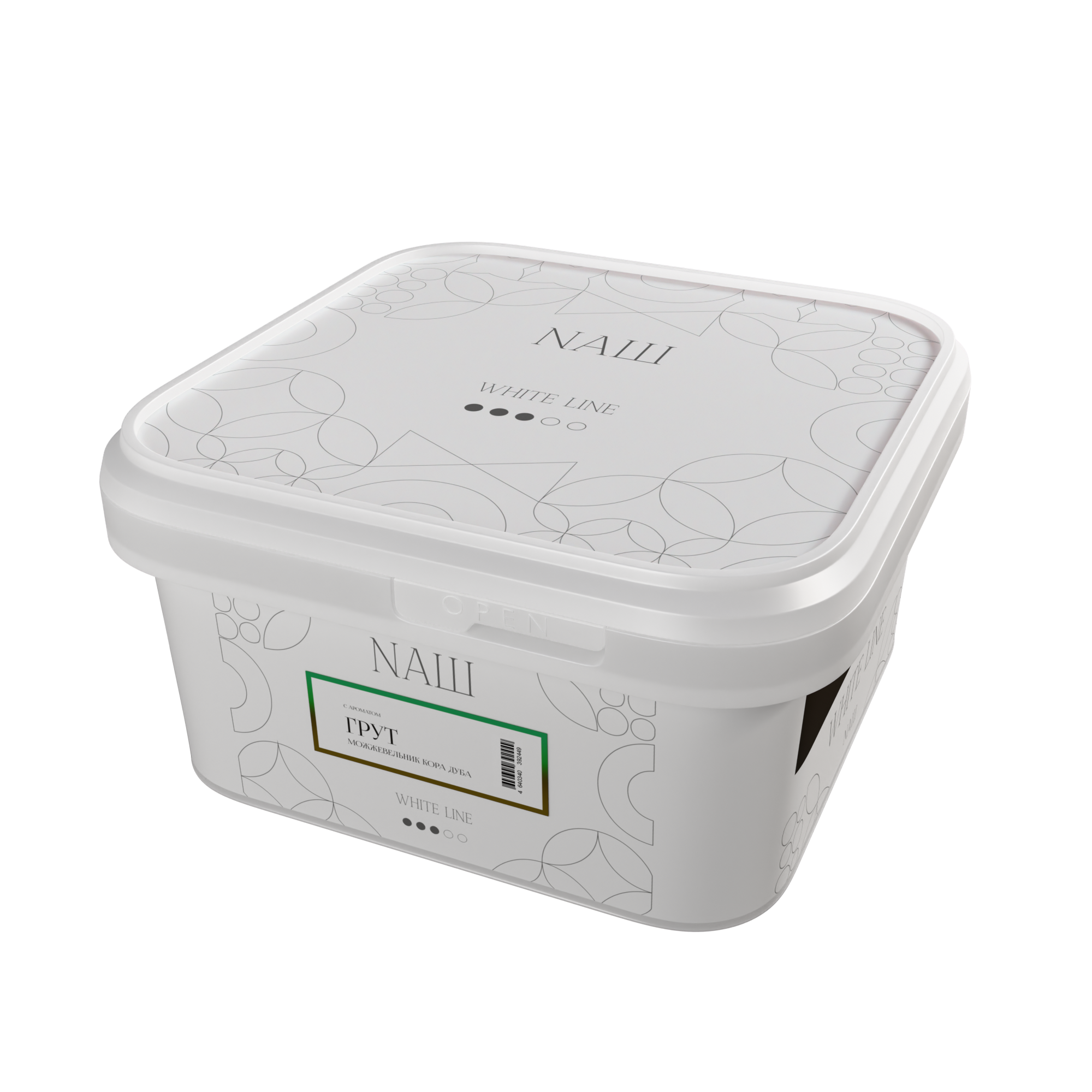 Табак для кальяна - NAШ - ГРУТ ( с ароматом хвойно - древесный вкус ) - 200 г