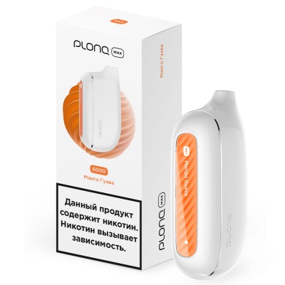 ЭСДН - Plonq Max 6000 - Манго Гуава