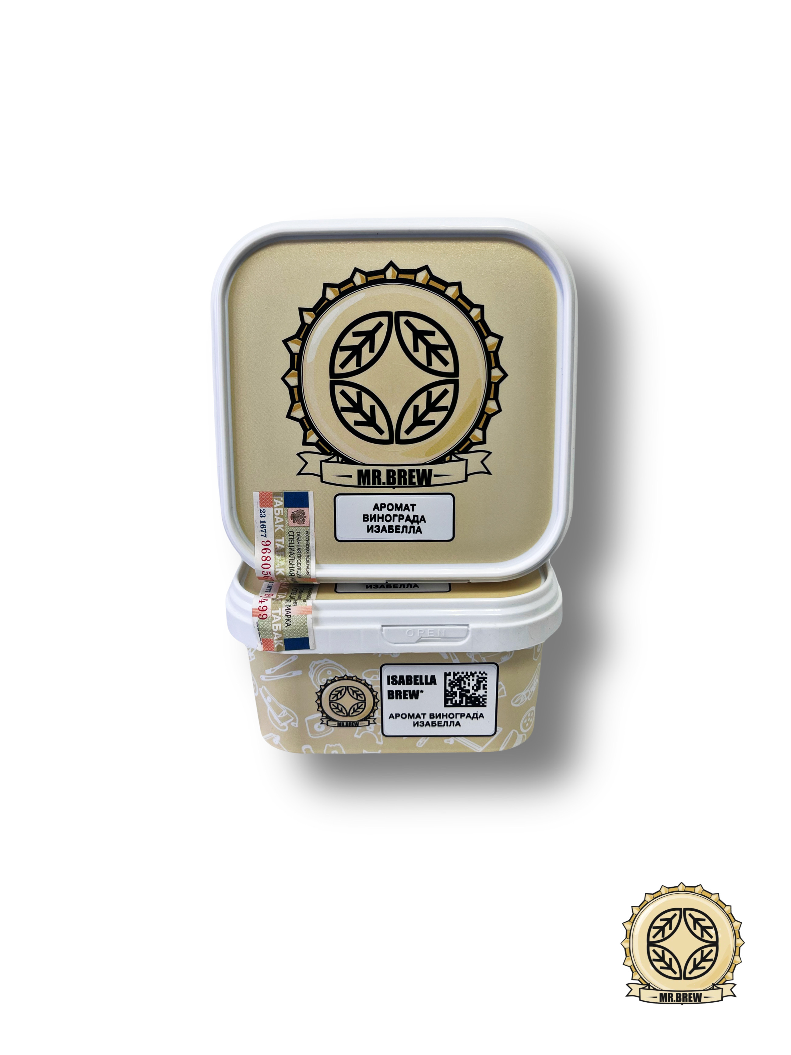 Табак для кальяна - MR. Brew - ISABELLA BREW - ( с ароматом ВИНОГРАД ) - 200 г