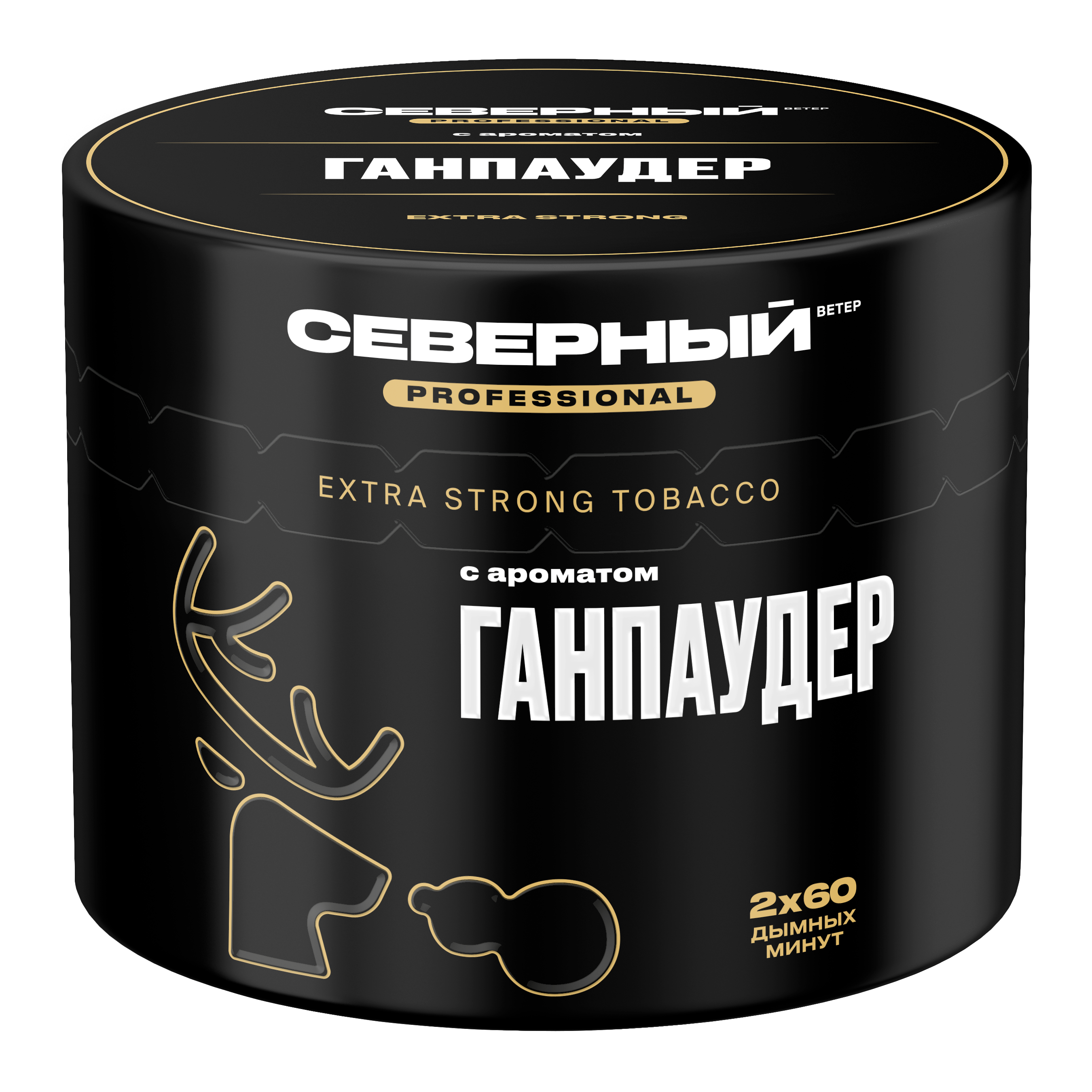 Табак для кальяна - Северный Professional - Ганпаудер ( с ароматом китайский зелёный чай ) - 40 г