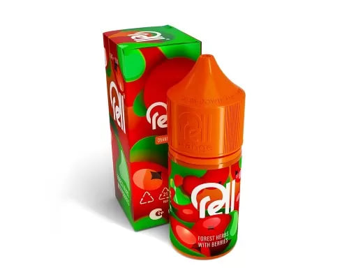 Жидкость для ЭСДН RELL ORANGE - Forest Herbs with Berries ( с ароматом лесные травы и ягоды ) - 10 мл / 18 мг/см3