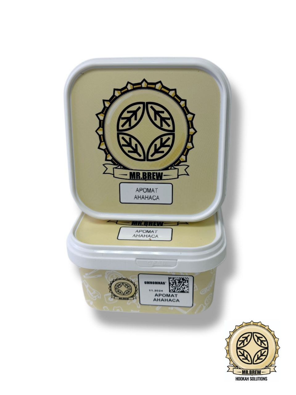 Табак для кальяна - MR. Brew - OMNOMNAS - ( с ароматом АНАНАС ) - 200 г