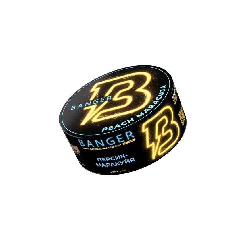 Табак для кальяна - Banger - Peach Maracuja - ( с ароматом Персик и Маракуйя ) - 100 г