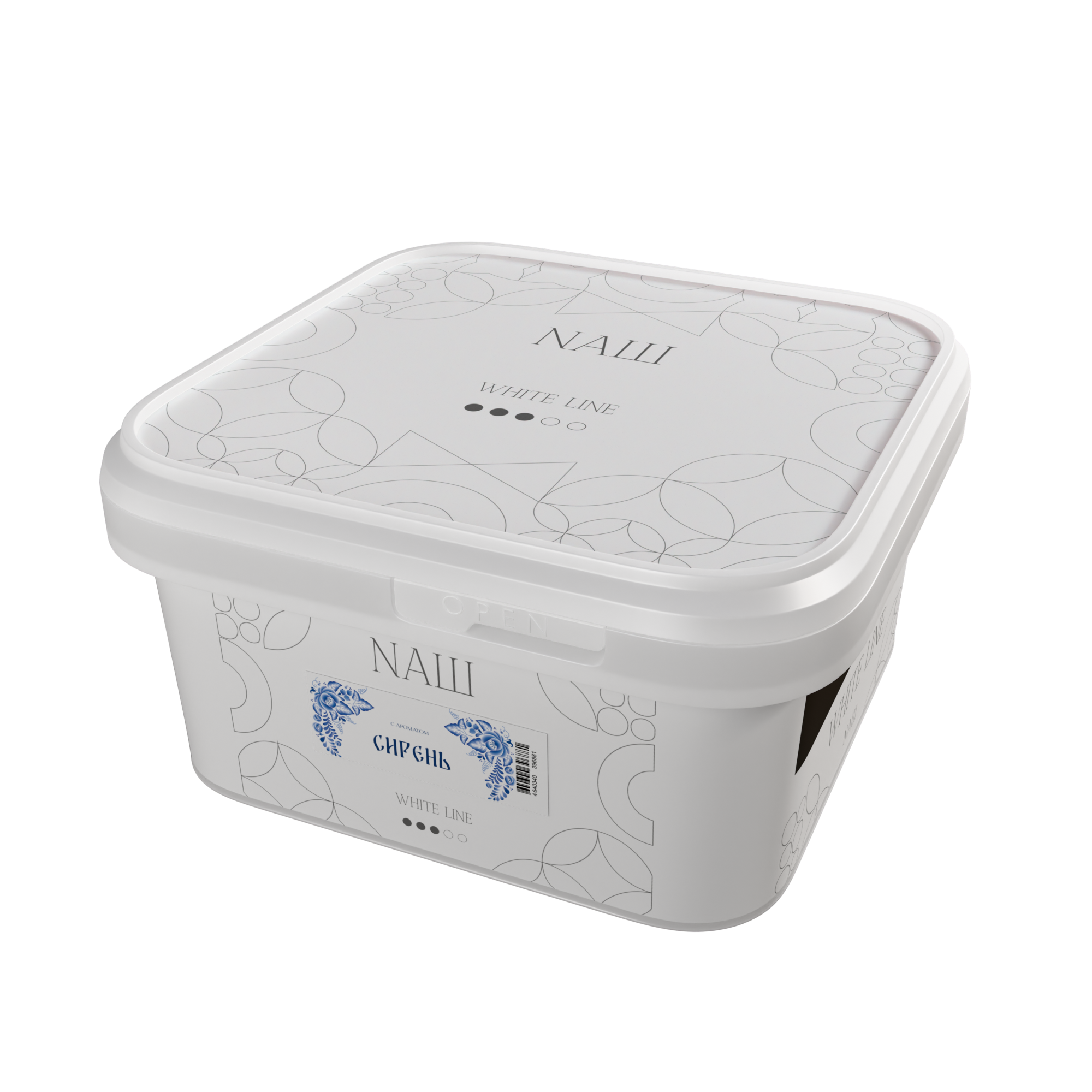 LE - Табак для кальяна - NAШ - СИРЕНЬ ( с ароматом сирень ) - 200 г