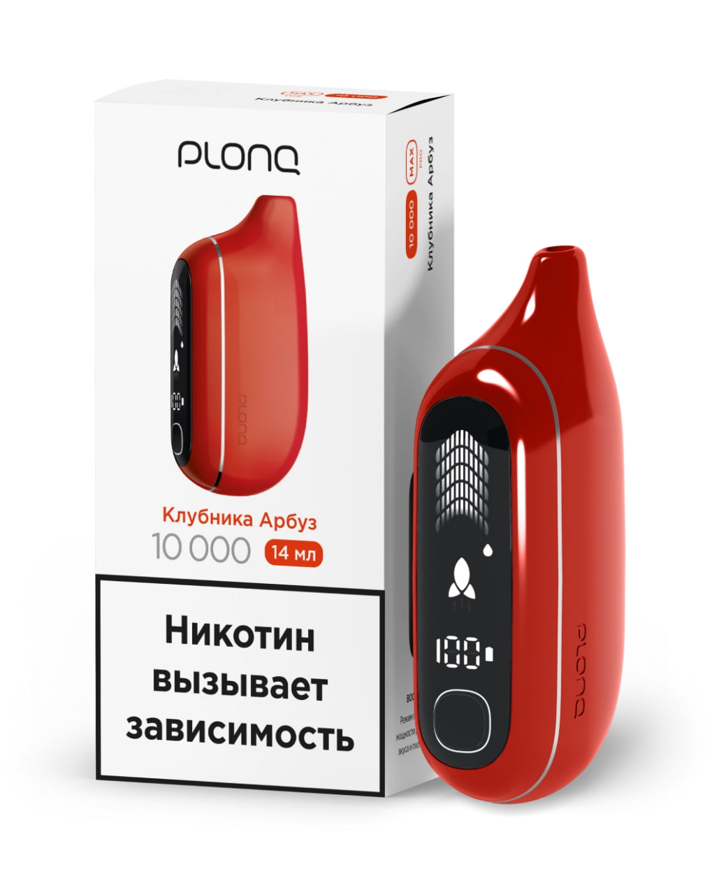 ЭСДН - Plonq Max Pro 10000 - Клубника Арбуз