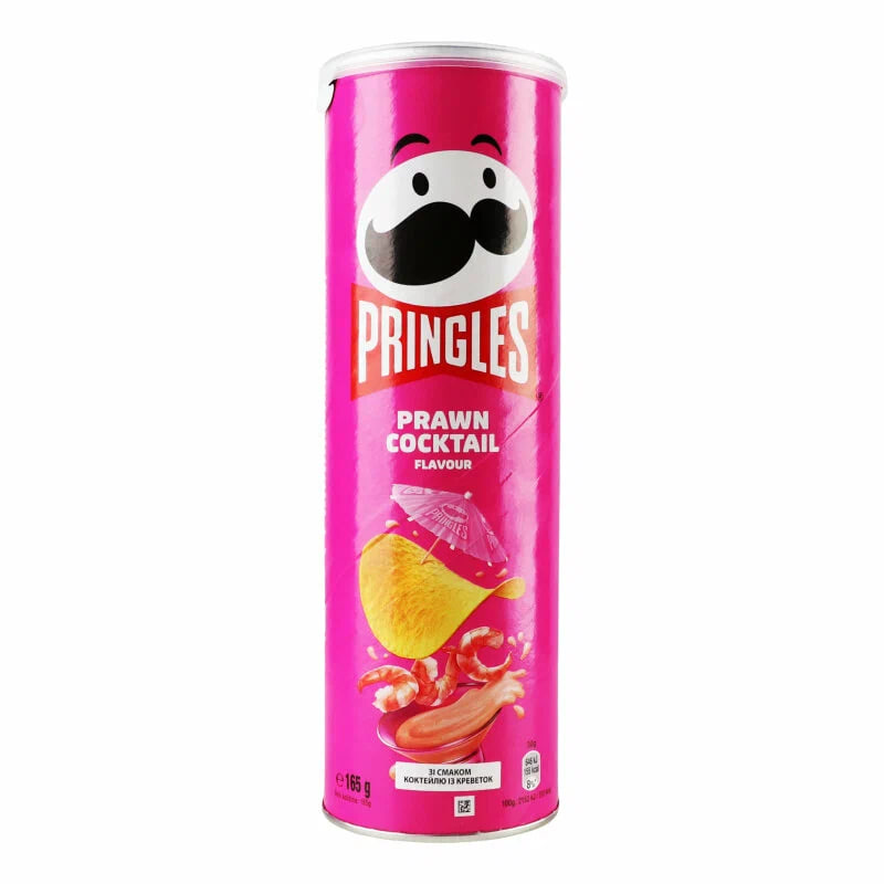 Чипсы Pringles - Prawn Cocktail (коктейль из креветок) - 165 г