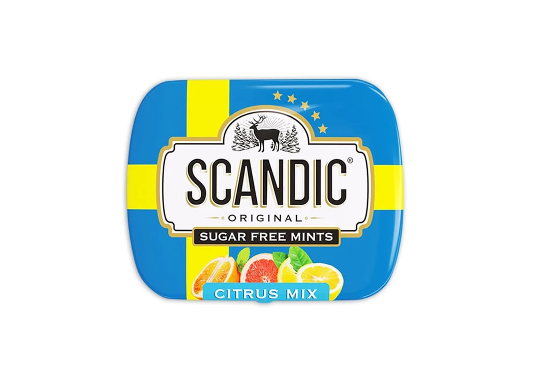 Конфеты - Scandic - Цитрусовый Микс (без сахара) - 14 г